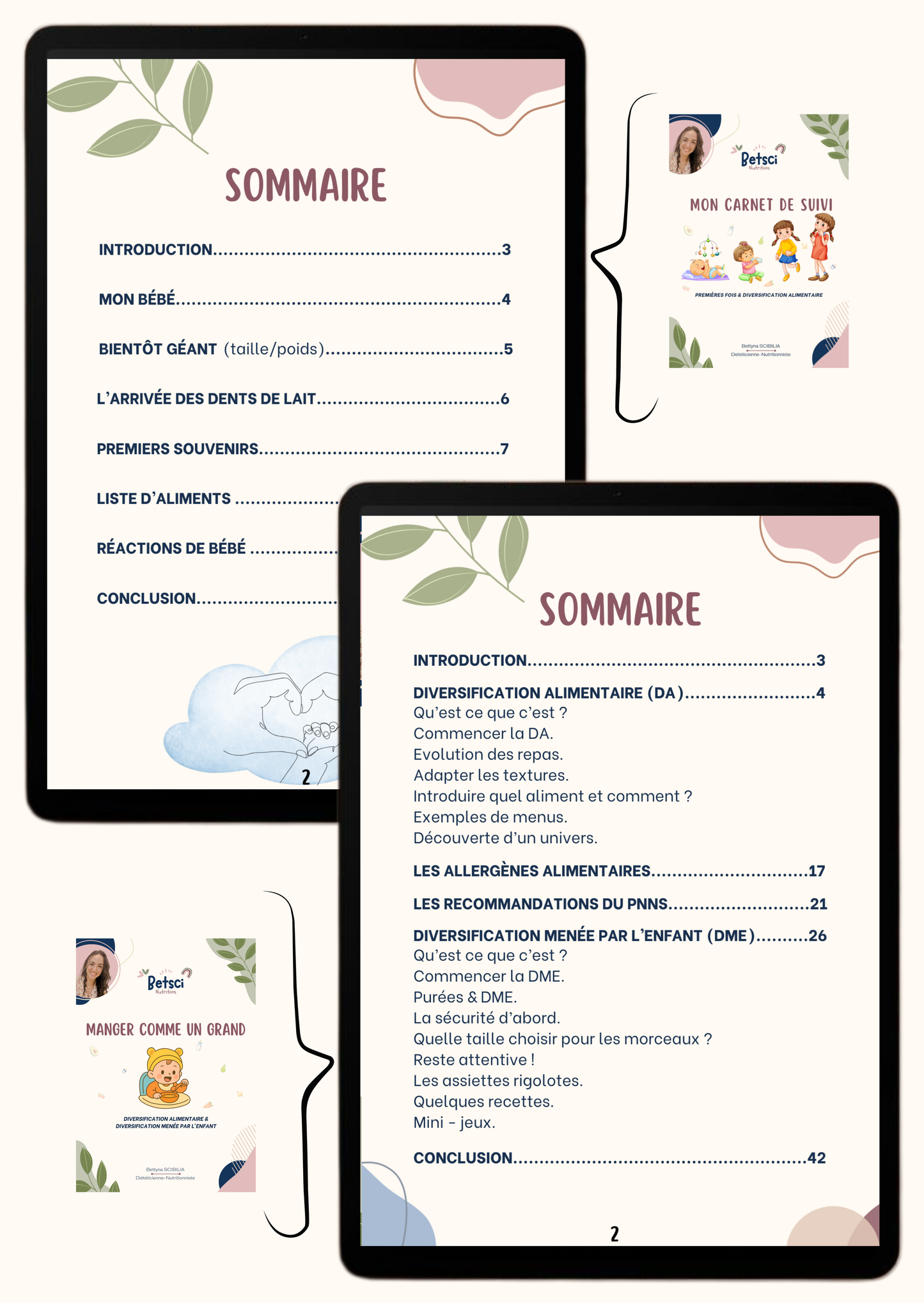 Pack eBooks - Diversification alimentaire 🥕